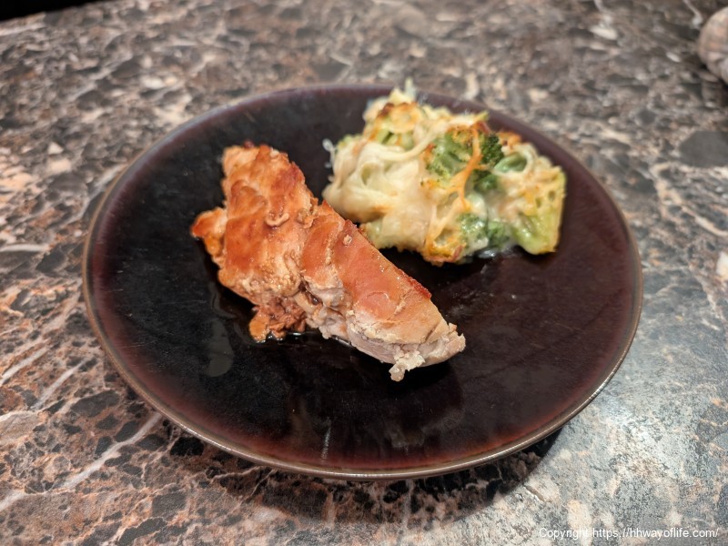 Keto Recipe ~ Yum Yum Chicken (Basic Sauteed Chicken) with Cheesy Broccoli Alfredo 