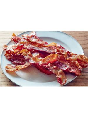 nutrition facts for 2 slices of Bacon