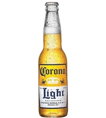 nutrition facts for 12 Oz Bottle of Corona - Light