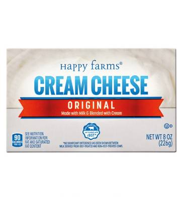 nutrition facts for 2 Tablespoon of Cream Cheese