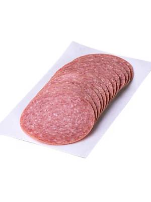 nutrition facts for 1 Slice of Hard Salami - Deli