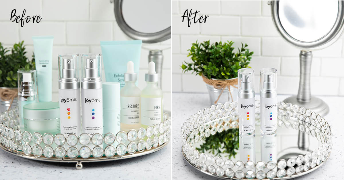 before after joyome 27048 counter