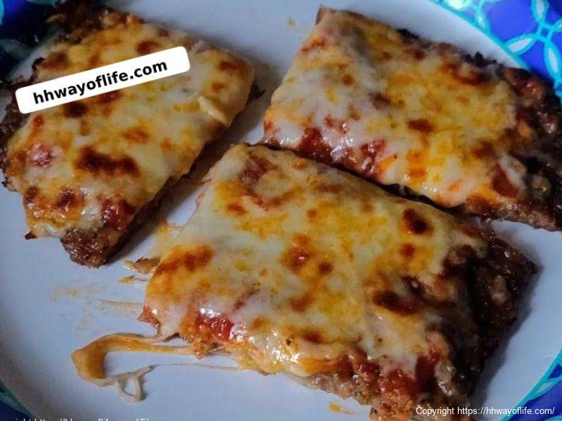 Keto Sausage Crust Pizza Recipe