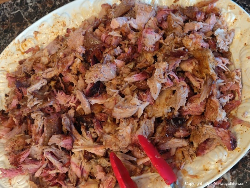 Tim's Pulled Pork On A Smoker